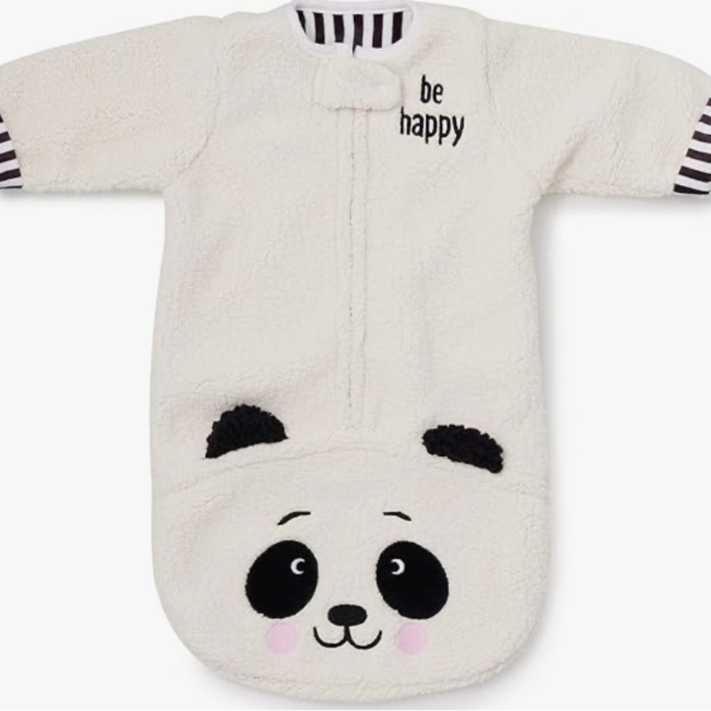 ENESCO COZY BAG ONESIE: the Izzy and Oliver New Baby collection 0-12 months